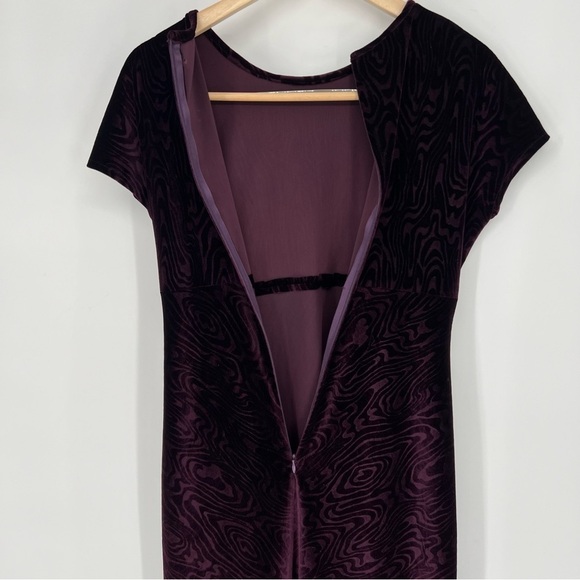 BCBG MaxAzria Velvet midi Maxi A Line Y2K‎ Dress - Picture 10 of 14